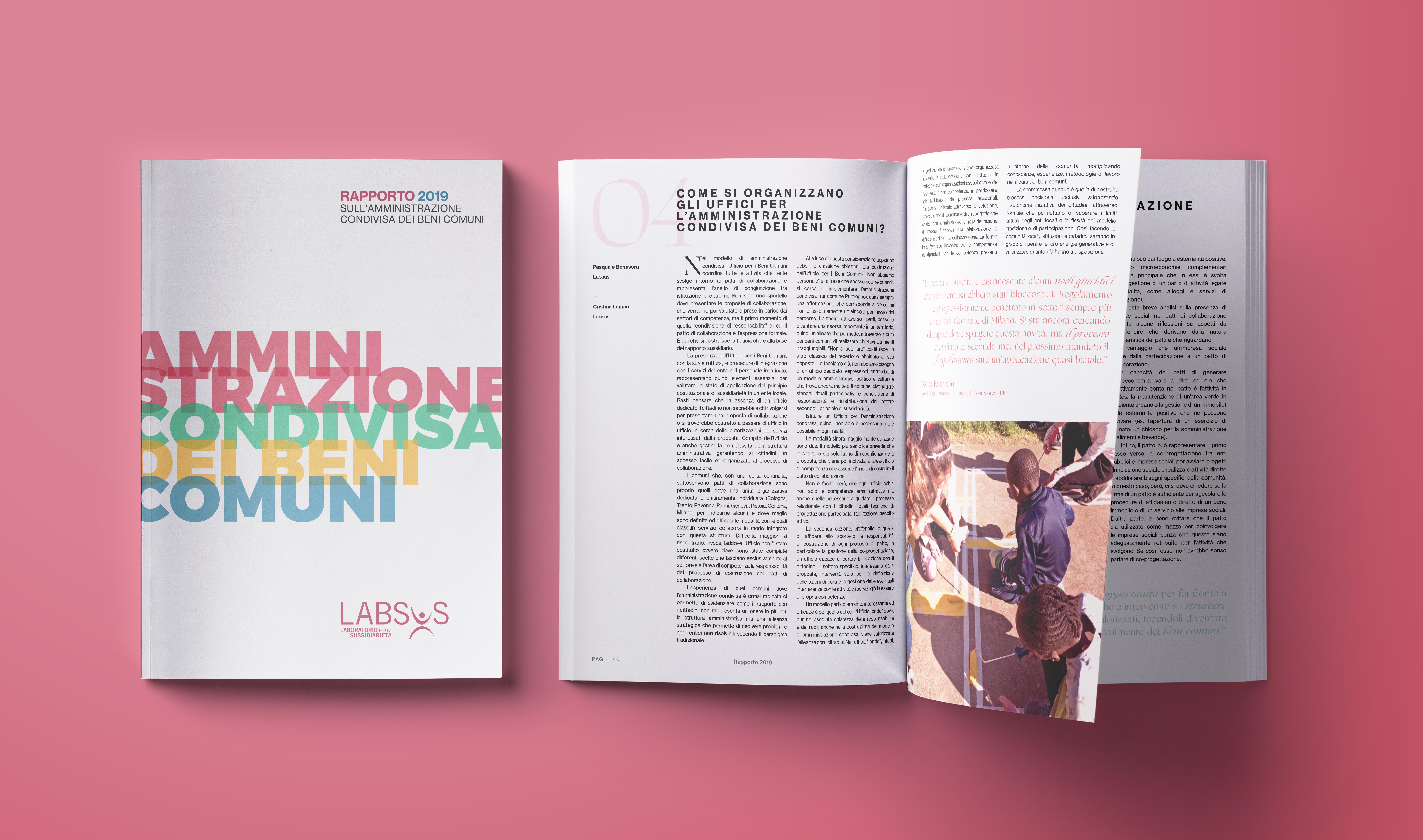 Rapporto Labsus 2019 – L’amministrazione condivisa dei beni comuni