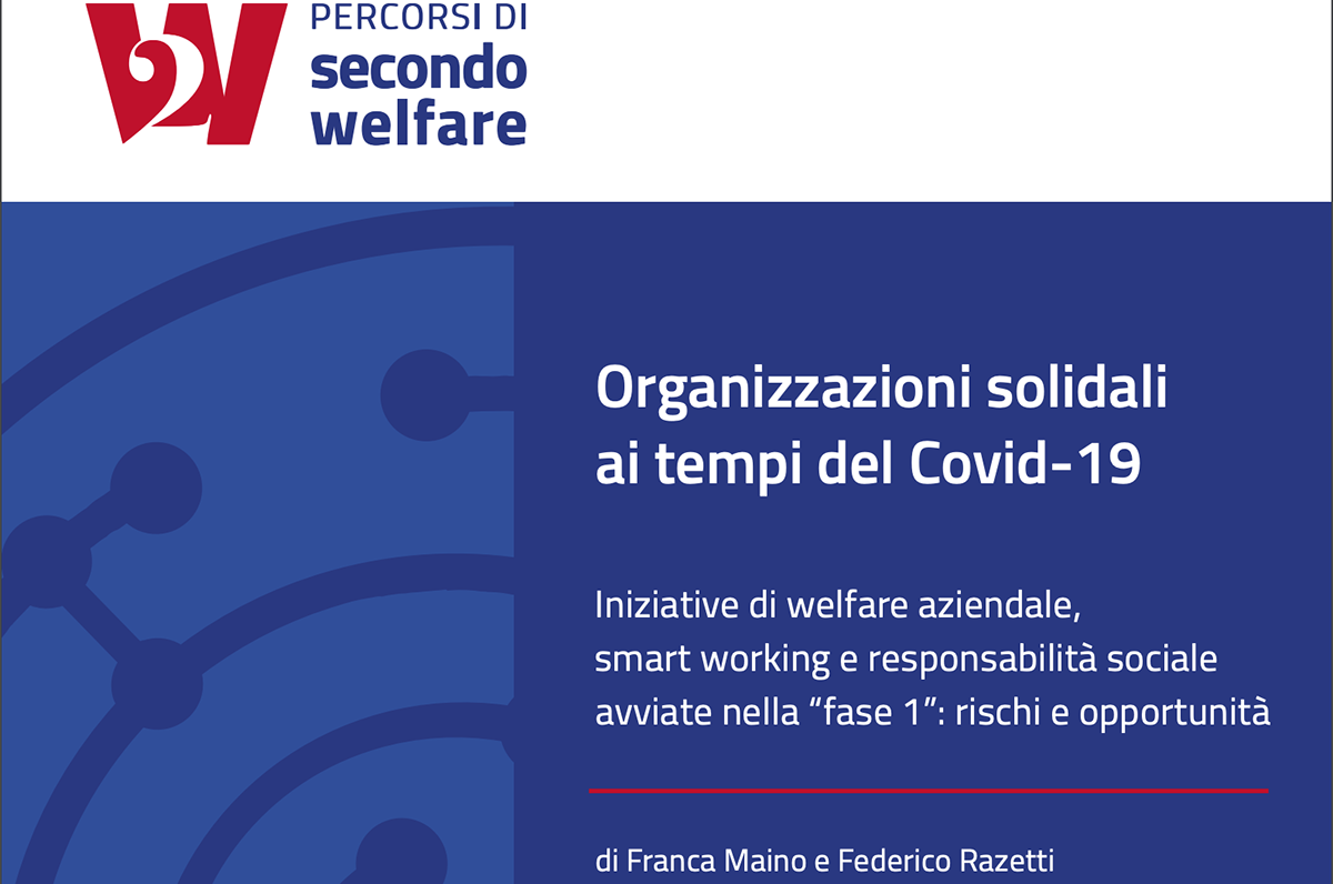 Organizzazioni solidali ai tempi del Covid 19