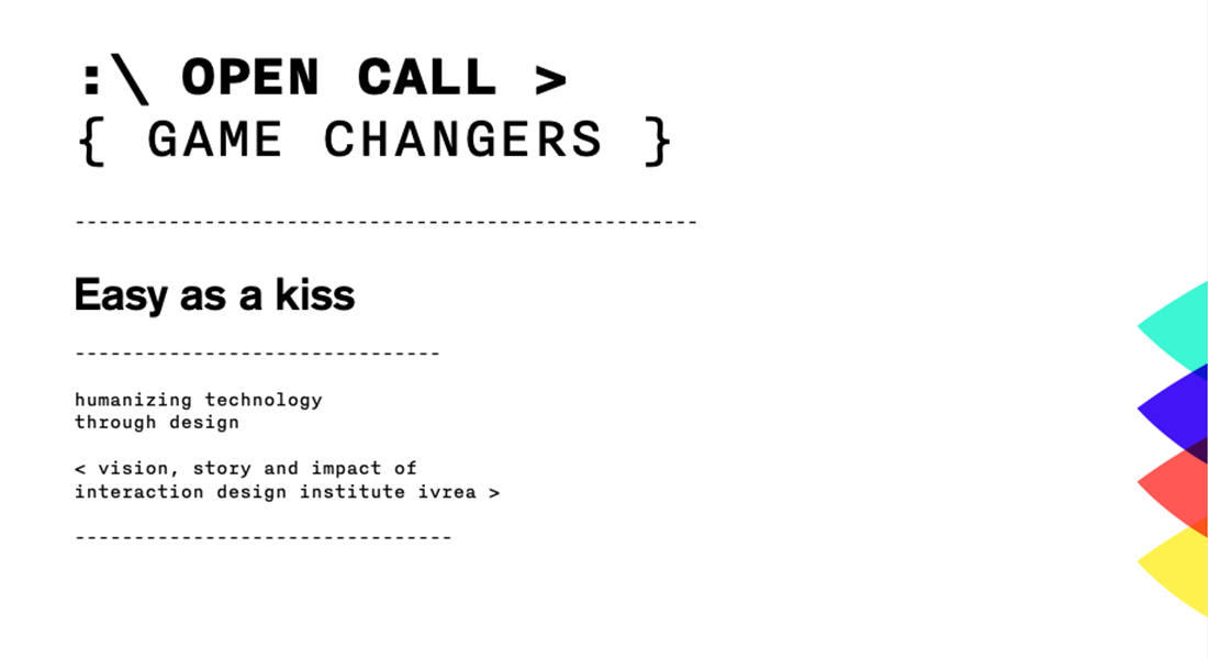 Open Call “Game Changers”
