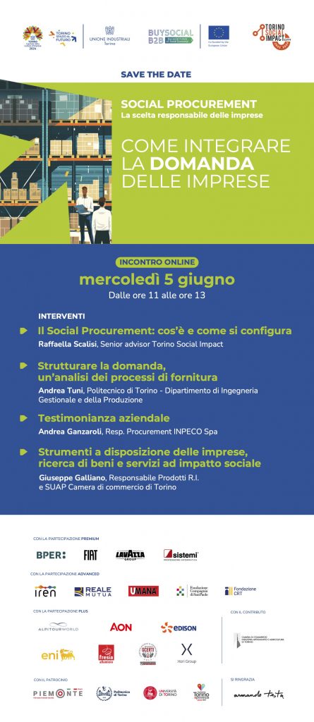 Social Procurement - SAVE THE DATE 5 giugno (1)