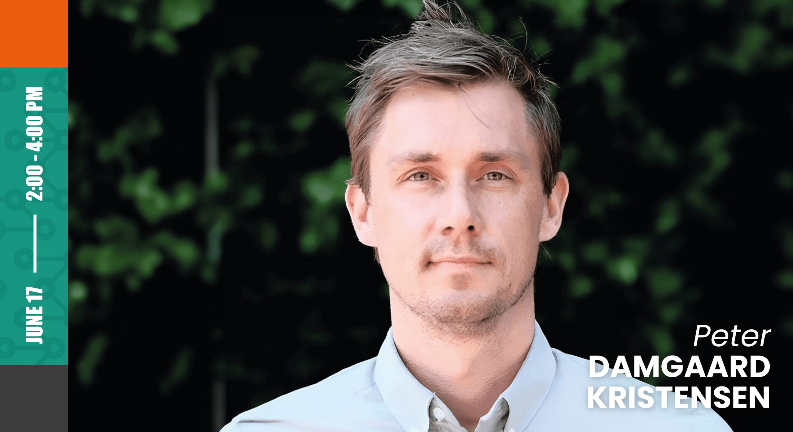 Peter Damgaard Kristensen speaks at the webinar: “Fundamentals and principles of Solutions Journalism.”