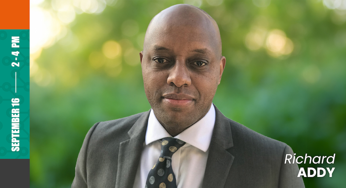 Richard Addy speaks at the webinar: “Social Impact Metrics in Journalism”
